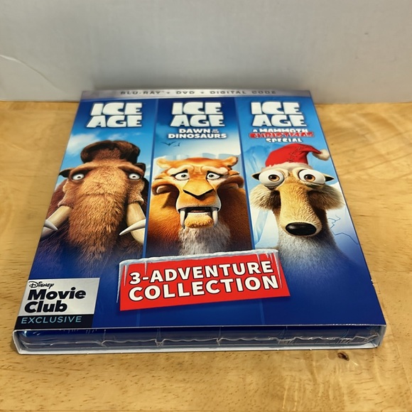 NEW Ice Age 3-Adventure Collection: Blu-ray DVD Digital Code  Disney Movie Club - Picture 10 of 12